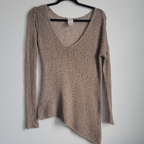 Aritzia Talula knit top - xxs - brown - Picture 1 of 7